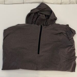 Men’s Vuori Charcoal Gray Hoodie quarter zip